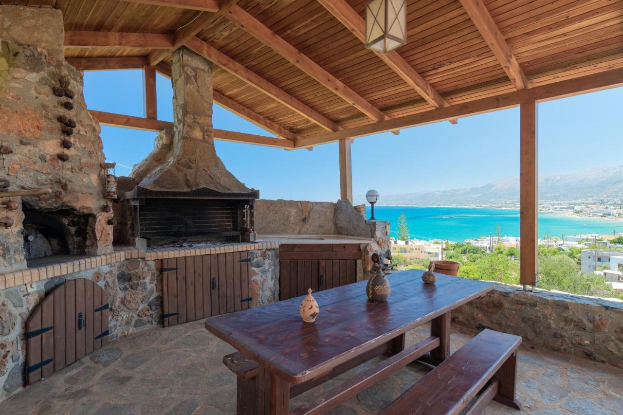 Escape In Blue Villa Stalida Dış mekan fotoğraf